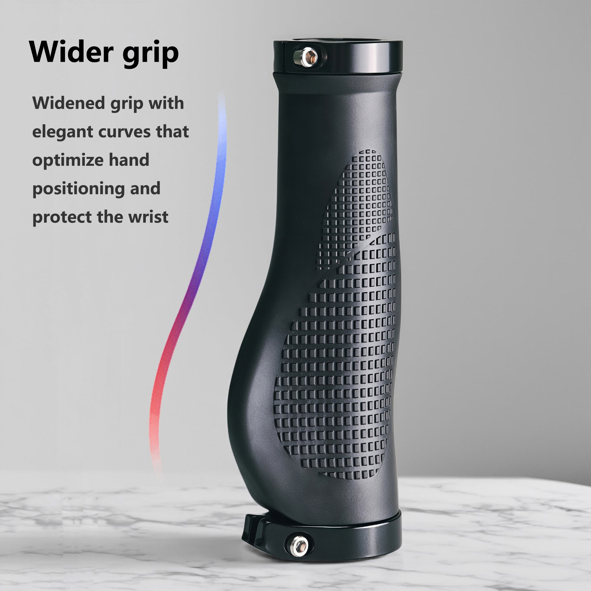 Bell Handlebar Ring - SHIZIWANGRI 1 Pair Bicycle Handlebar Grips