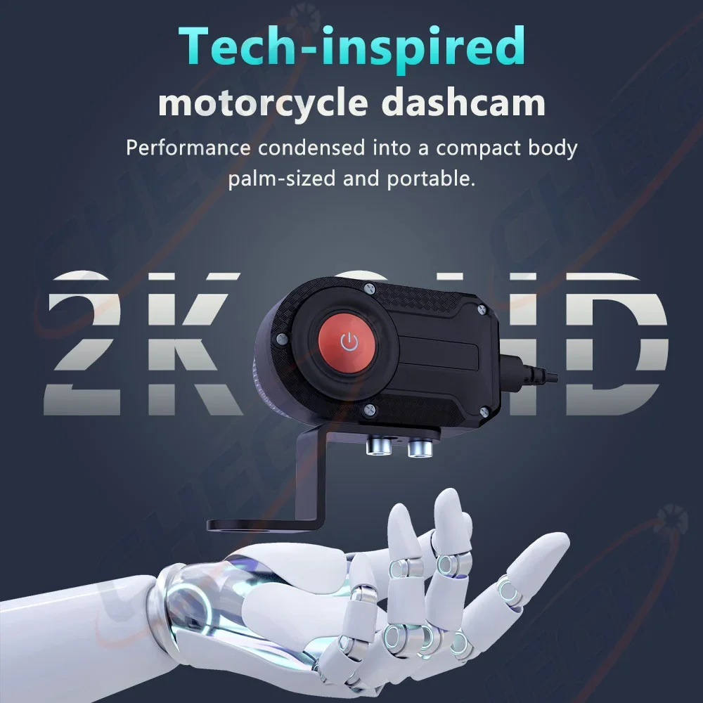Motorcycle DVR 2K HD WiFi With - Cycling Loop review and price