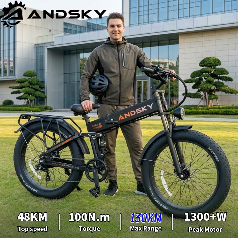 ANDSKY Forge 26 Foldable Elect - Commuting On Mountain Bike review and price