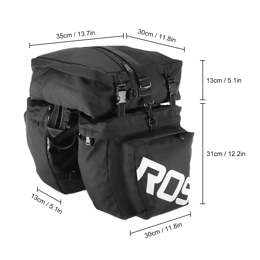 3in1 Multifunction Road MTB Mo - Panniers Waterproof Rear review and price