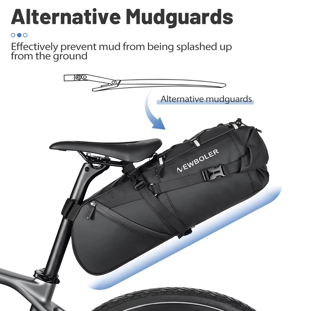NEWBOLER 18L Bike Saddle Bag W - Cycling Commuter Backpack Waterproof review and price