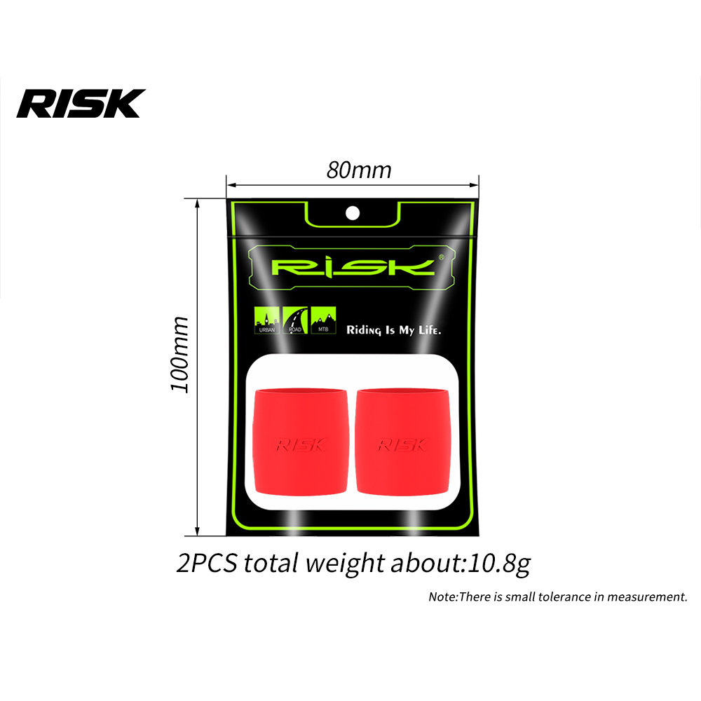 2pcs/bag RISK Road Bike Elasti - Bell Handlebar Ring review and price