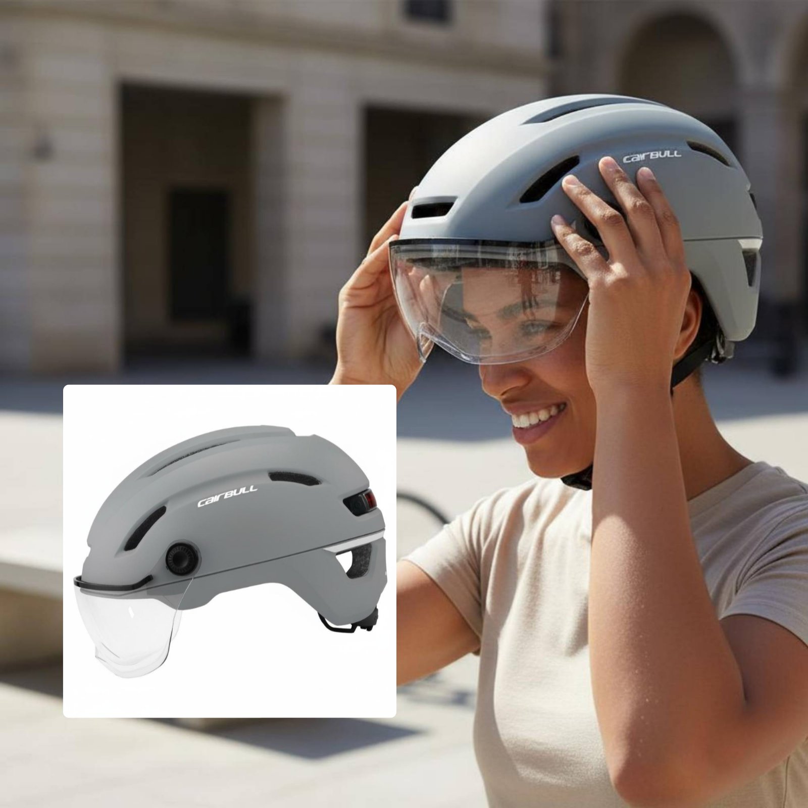 Electric Bicycle Commuter Helm - Commute Cycling Helmet review and price