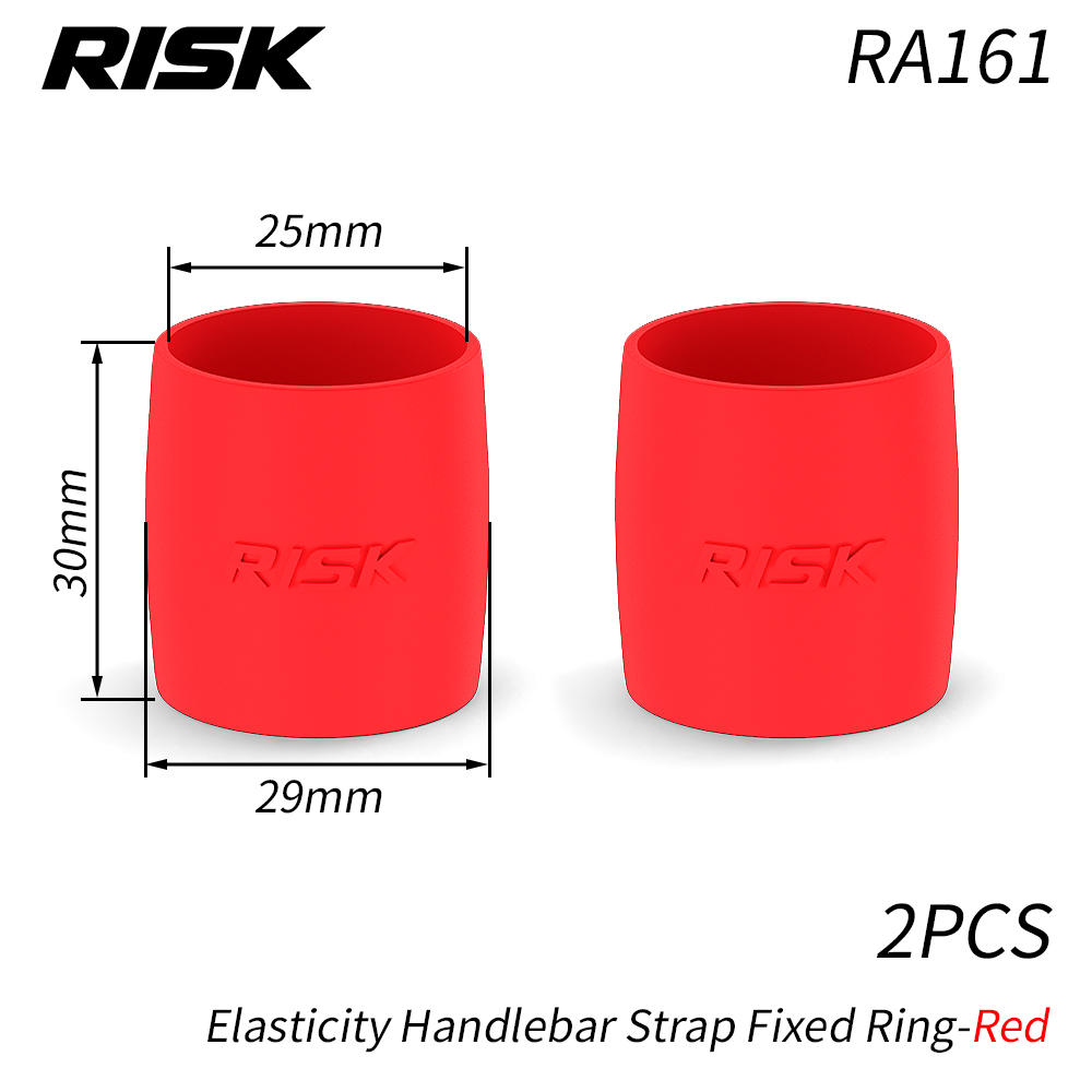 RISK 1 Pair High Elastic Road  - Bell Handlebar Ring review and price