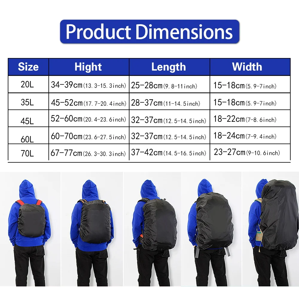 Waterproof Backpack Rain Cover - Cycling Commuter Backpack Waterproof review and price