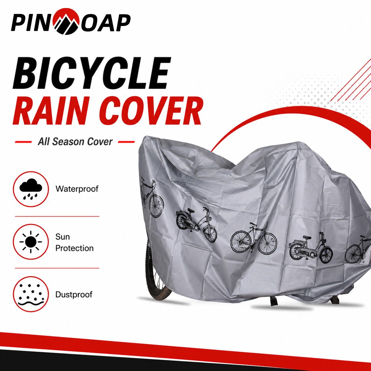 PINMOAP Universal Bicycle Rain - Cycling Commuter Backpack Waterproof review and price