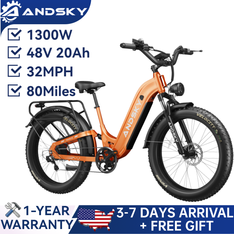 ANDSKY Gravita LS Step-Through - Commuting On Mountain Bike review and price