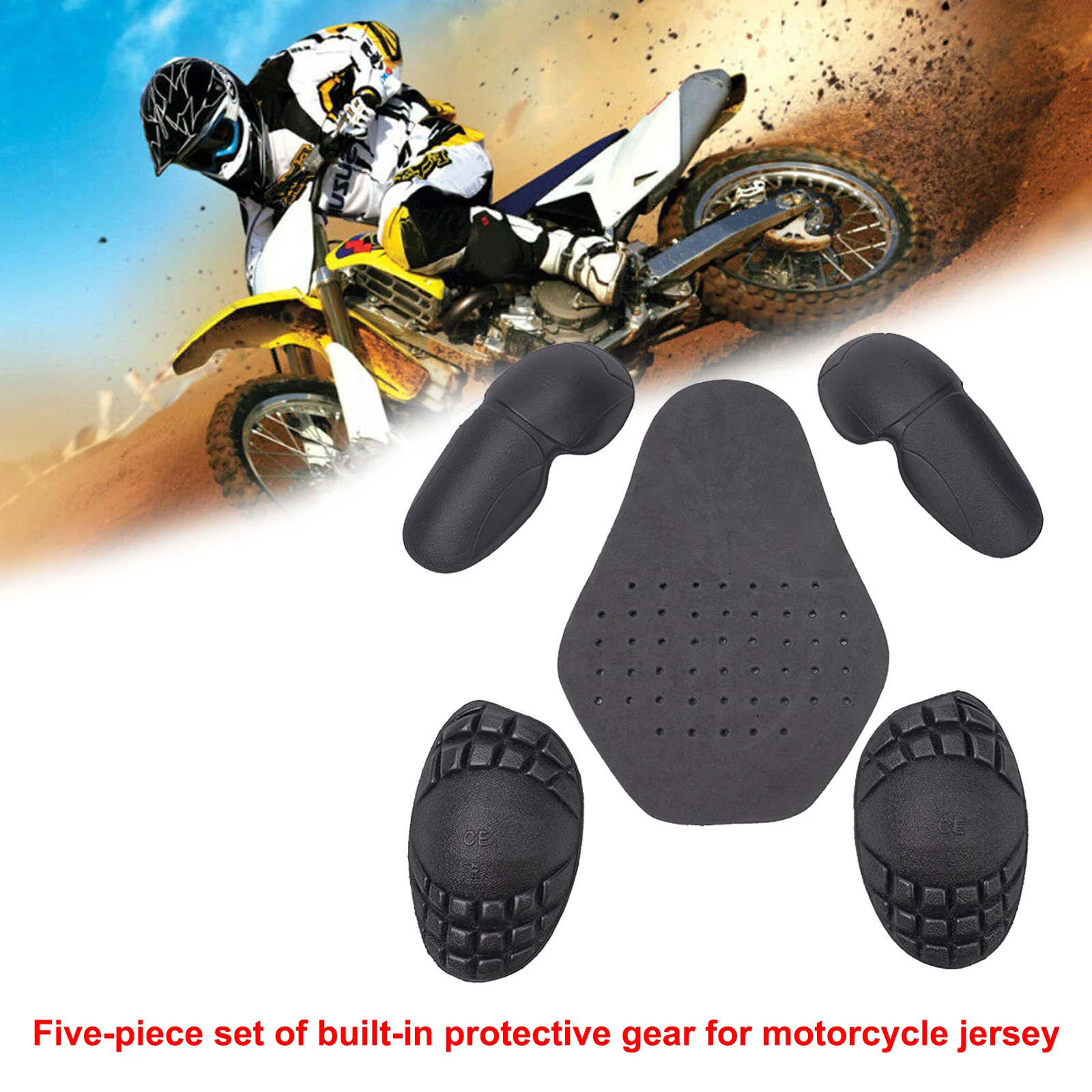 5PCS Motorcycle Bike Riding Ja - Cycling Commuter Jacket review and price
