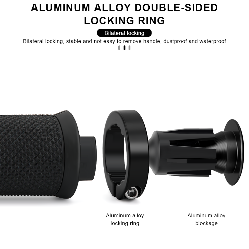 1Pair Bike Grip With End Cap F - Bell Handlebar Ring review and price
