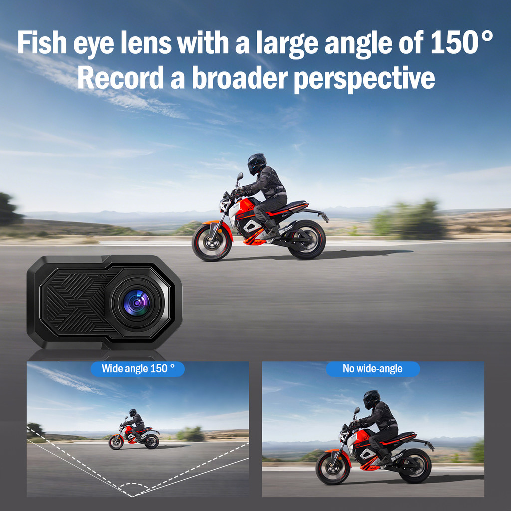 Motorcycle Dash Cam 2K Full HD - Cycling Loop review and price