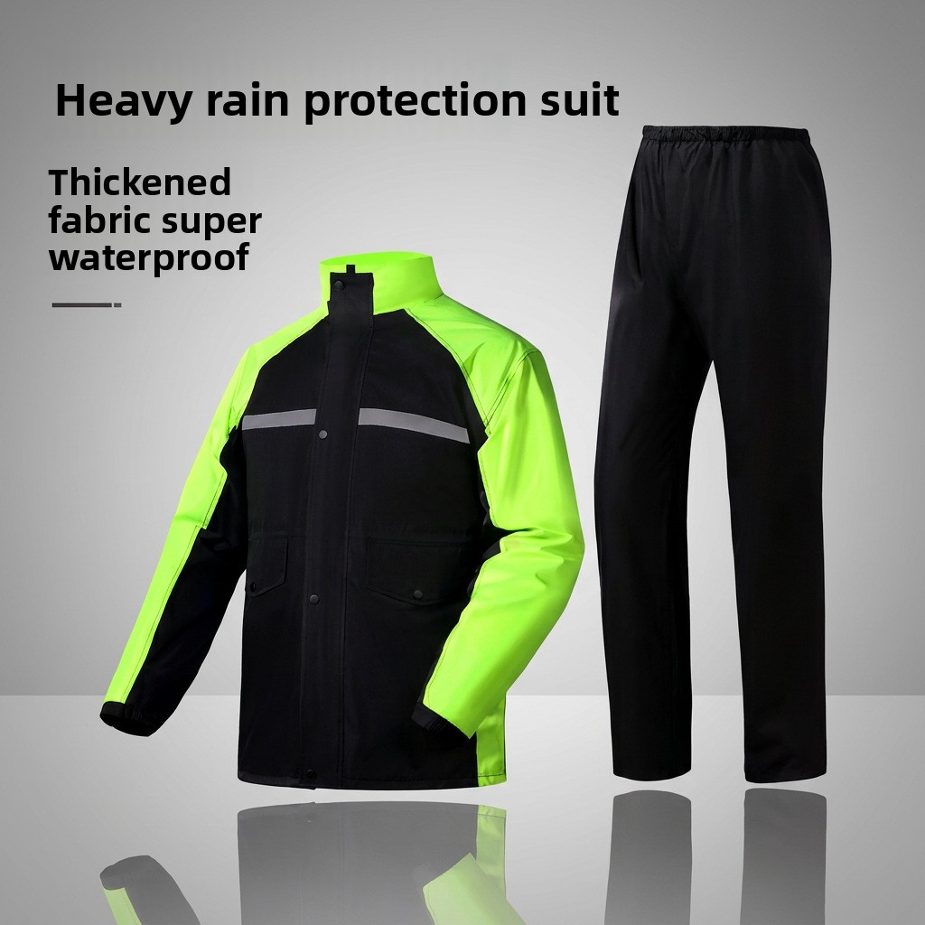 Heavy Duty Motorcycle Rain Sui - Cycling Commuter Rain Jacket review and price