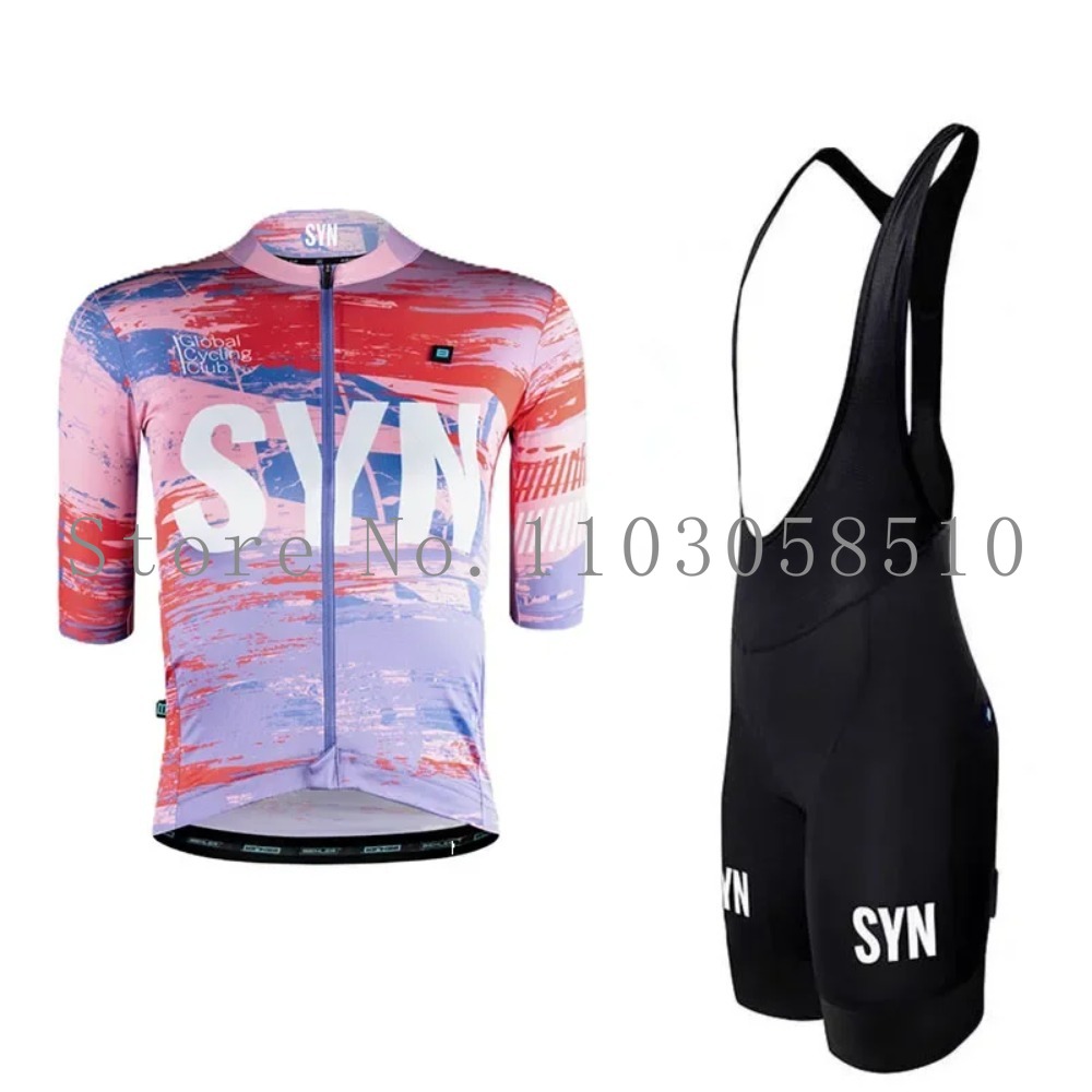 SYN Jersey Men's Bib Sponge Cu - Cycling Commuter Jacket review and price